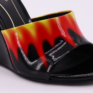 Flame Pattern Close-Up