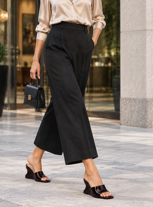 Tortoise Wide Band Slip-on Mule Wedge Sandals