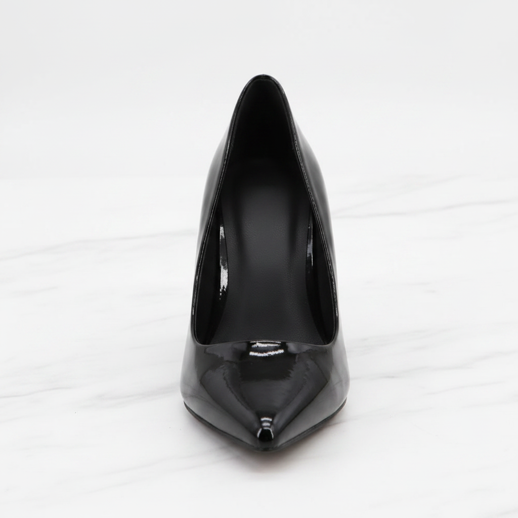 Black Patent Pump – Front
