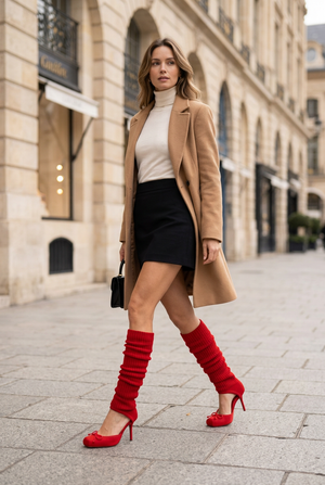 City-street luxury fashion look