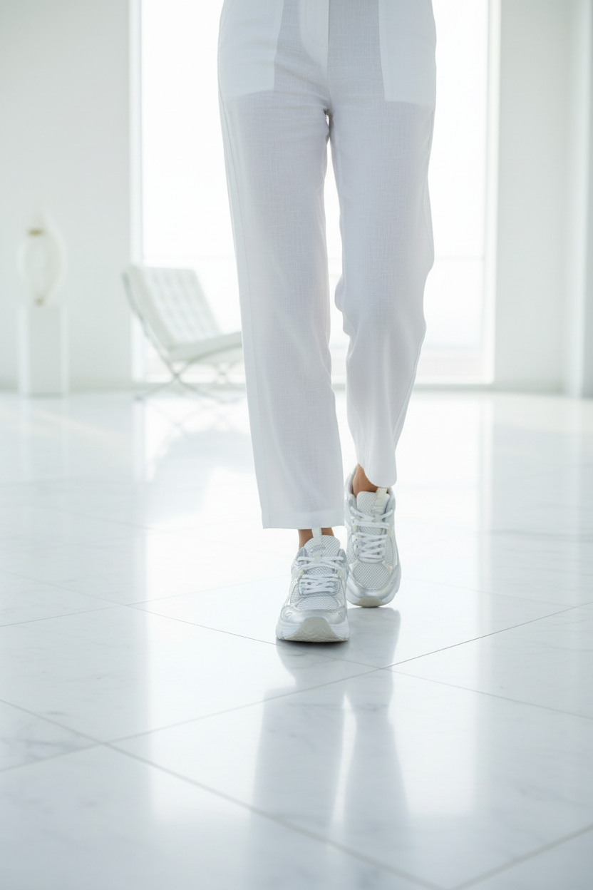 Ellyn Silver - White Marble Walk