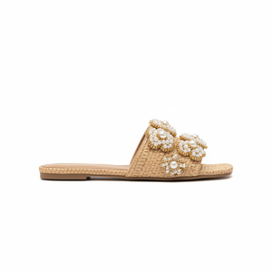 Tavo Nude Pearl Flower - Side Profile Hero