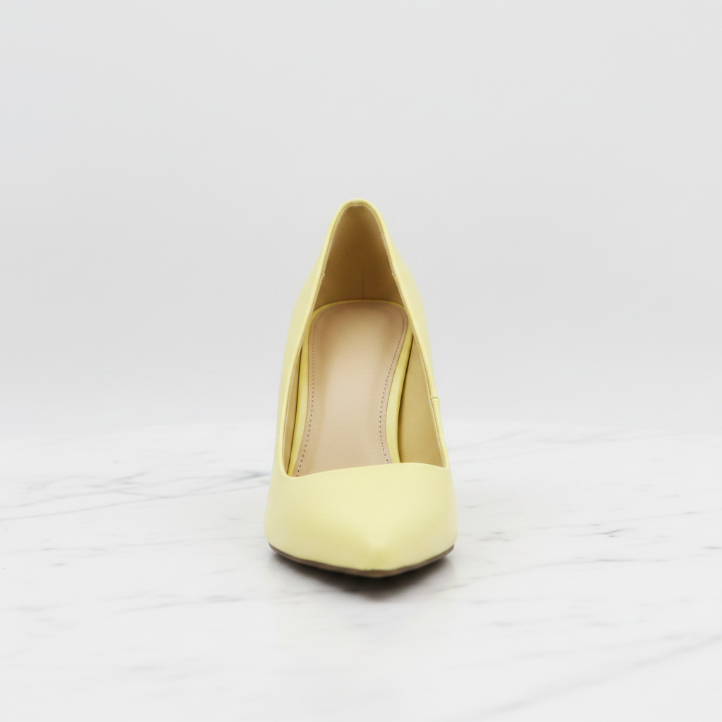 Yellow Pump – Front Close-Up